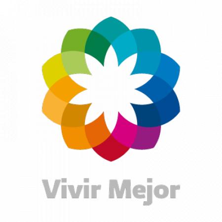 Vivir Mejor Cuadro Vector Logo