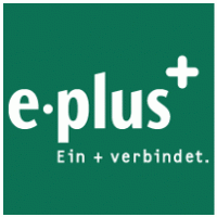 E-plus Ein Plus Verbindet Logo