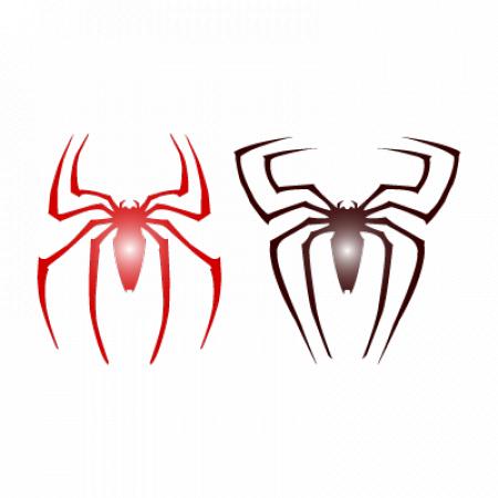 Spider Man Lining Vector Logo