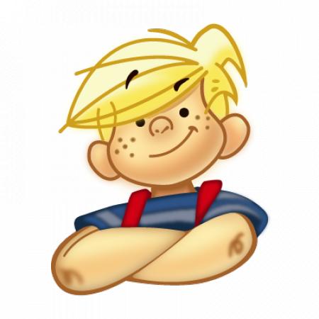 Dennis The Menace Vector Logo